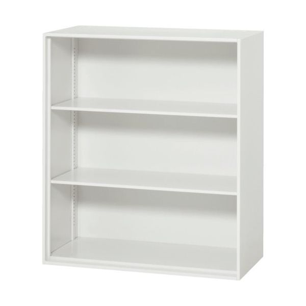 ダイシン工業 DAISHIN 壁面収納庫 オープン型 上下兼用D450 ホワイト V945-10K 1台 856-9793（直送品）