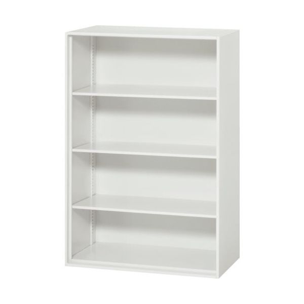 ダイシン工業 DAISHIN 壁面収納庫 オープン型 上下兼用W800 ホワイト V845-12K 1台 856-9655（直送品）