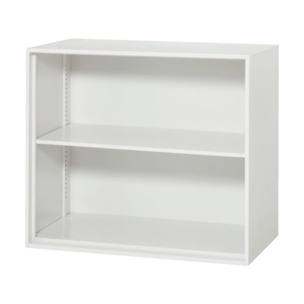 ダイシン工業 DAISHIN 壁面収納庫 オープン型 上下兼用W800 ホワイト V845-07K 1台 856-9633（直送品）