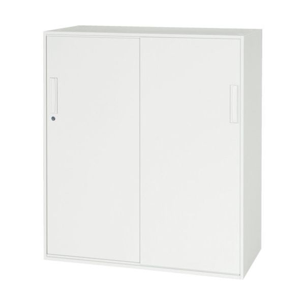 ダイシン工業 DAISHIN 壁面収納庫 引戸型 下置き専用D450 ホワイト V945-11S 1台 856-9826（直送品）