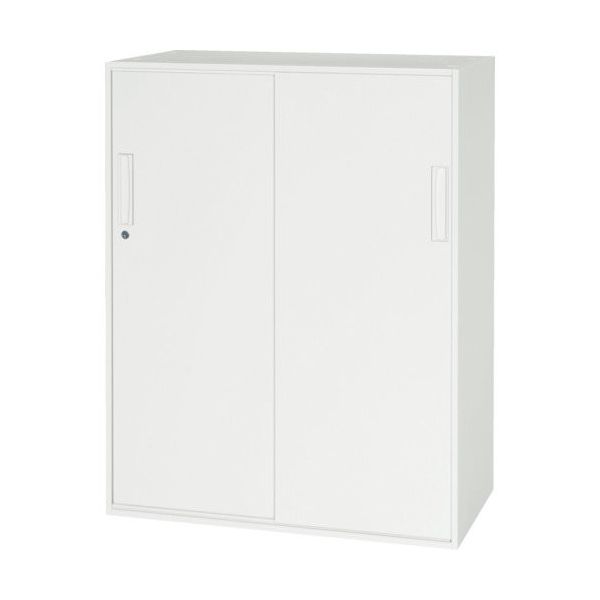 ダイシン工業 DAISHIN 壁面収納庫 引戸型 下置き専用W800 ホワイト V845-11S 1台 856-9652（直送品）