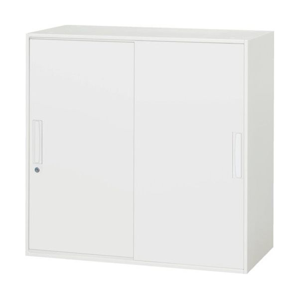 ダイシン工業 DAISHIN 壁面収納庫 引戸型 上下兼用D400 ホワイト V940-09S 1台 856-9713（直送品）