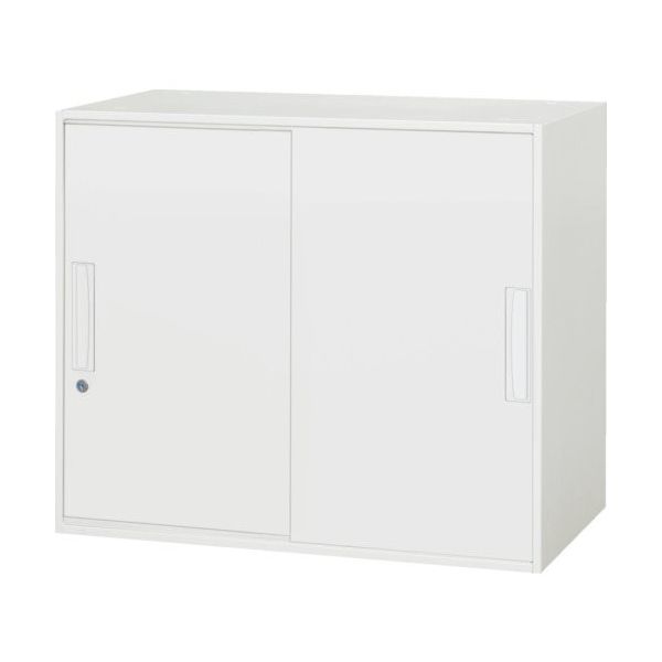 ダイシン工業 DAISHIN 壁面収納庫 引戸型 上下兼用W800 ホワイト V840-07S 1台 856-9596（直送品）
