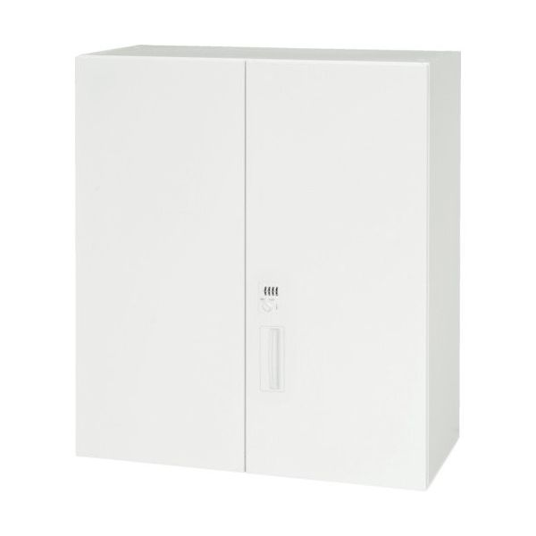 ダイシン工業 DAISHIN 壁面収納庫 ダイヤル錠付両開き型 上置き専用D400 ホワイト V940-10HD 1台 856-9717（直送品）