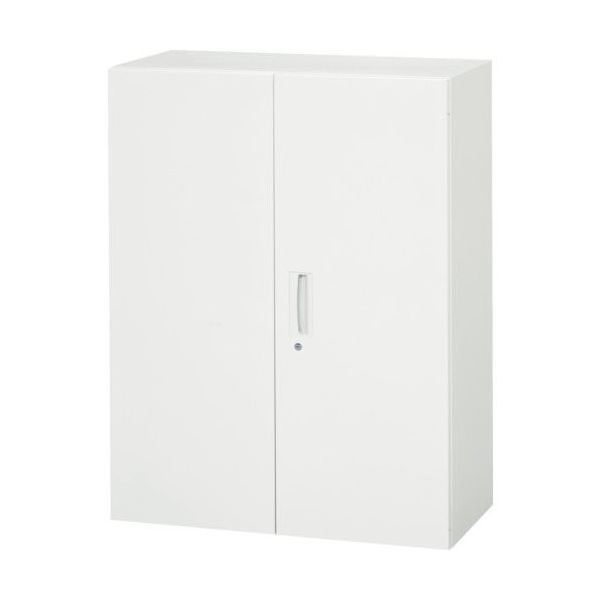 ダイシン工業 DAISHIN 壁面収納庫 両開き型 上下兼用D400 ホワイト V940-12H 1台 856-9743（直送品）