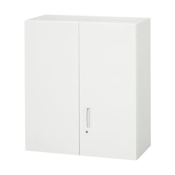 ダイシン工業 DAISHIN 壁面収納庫 両開き型 上置き専用D500 ホワイト V950-10H 1台 856-9872（直送品）