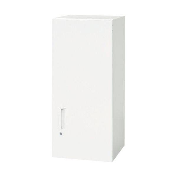 ダイシン工業 DAISHIN 壁面収納庫 片開き型 上置き専用W450 ホワイト V445-10H 1台 856-9573（直送品）