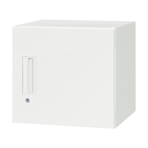 ダイシン工業 DAISHIN 壁面収納庫 片開き型 上置き専用W450 ホワイト V445-04H 1台 856-9569（直送品）
