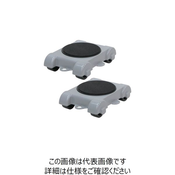 大洋精工 タイヨー らくらくヘルパー スマート台車 P-003 1セット(80個:2個×40セット) 868-8854（直送品）