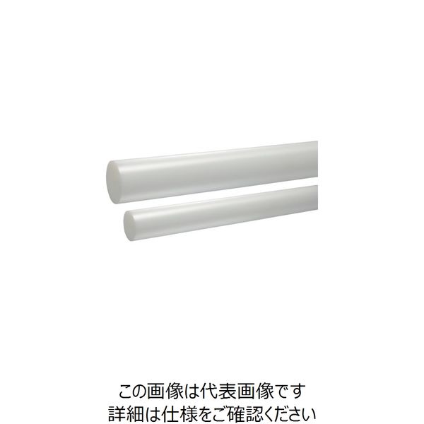 タキロン HDPE 40φ×1000L ナチュラル TP-PE-ROD-730-40-1000 124-3583（直送品）