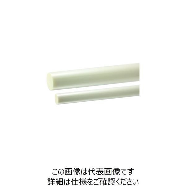 タキロン スーパーキャストナイロン 50φ×1000L 白 TP-MCN-ROD-350-50-1000 124-3647（直送品）