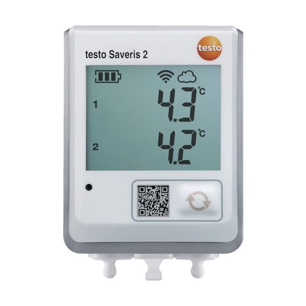 テストー TESTO クラウドモニタリングロガー Saveris 2ーT2 温度センサ外付けタイプ SAVERIS2-T2 1個(1台)（直送品）