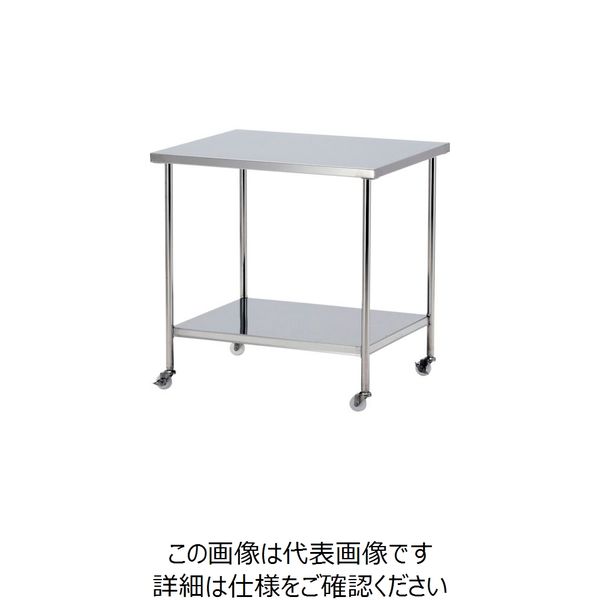 テックサス テーブルワゴン 750x600 下部板棚 LT-T7560D 1台 252-2737（直送品）