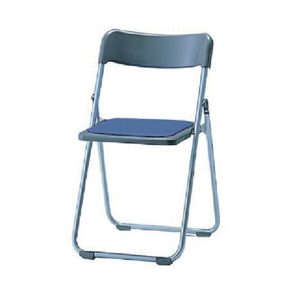 ナイキ 折りたたみイス W440×D438×H735 E653B-BL 1脚 868-4940（直送品）
