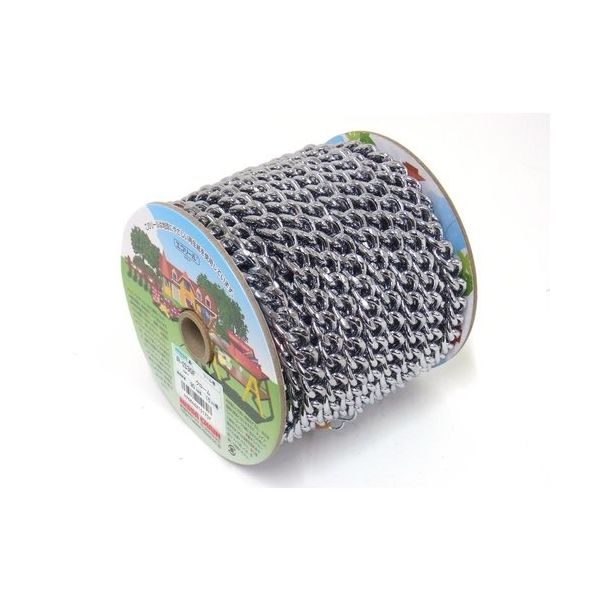 ニッサチェイン クローム鉄Fマンテル 15m巻 R-IS30F-CR 1巻(15m) 127-2451（直送品）