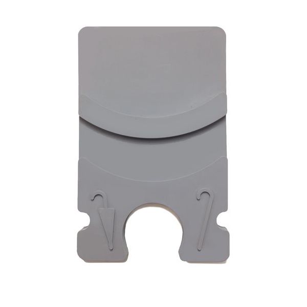 新倉計量器 ニイクラ 傘掛け 70×110mm 厚さ7mm グレー KPA01 1セット(12個) 208-5710（直送品）