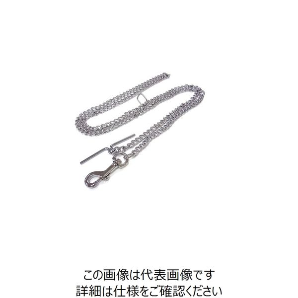 ニッサチェイン ショートマンテル 犬鎖 D-IS30M-CR 1セット(5本) 240-5145（直送品）
