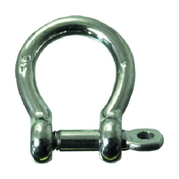 ニッサチェイン ステンアンカーシャックル 5mm (10個入) SYJ1050 1箱(10個) 126-4661（直送品）