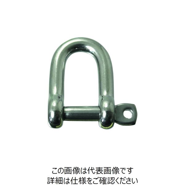 ニッサチェイン ステンシャックル 4mm (10個入) SYJ40 1箱(10個) 126-6194（直送品）