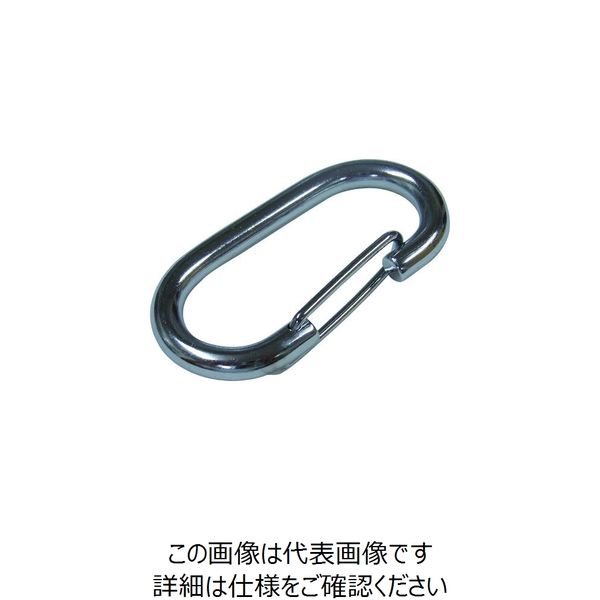 ニッサチェイン ステンレス C型フック 4mm SSJ4040 1箱(10個 ニッサチェイン ステンレス C型フック 4mm SSJ4040 1箱(10個