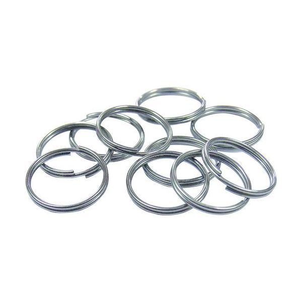 ニッサチェイン ステンレスWリング 1.0×15 (500個入) SWR10E-15 1箱(500個) 126-4633（直送品）