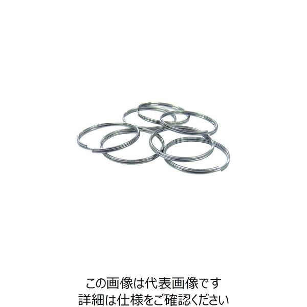 ニッサチェイン ステンレスWリング 1.2×22 (500個入) SWR12E-22 1箱(500個) 126-4637（直送品）