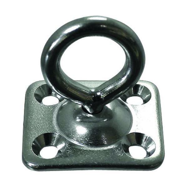 ニッサチェイン ステン回転アイプレート 8mm (10個入) SPF4080K 1箱(10個) 126-4611（直送品）