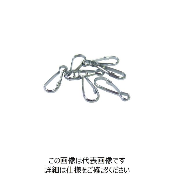 ニッサチェイン ステンレス甲丸スナップ (500個入) SKS-108 1箱(500個) 126-6231（直送品）