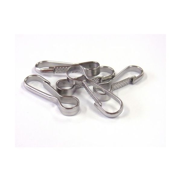 ニッサチェイン ステン甲丸スナップ#105 P-1637 1セット(10個:1個×10パック) 127-0882（直送品）