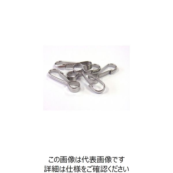 ニッサチェイン ステン甲丸スナップ#105 P-637 1セット(10個:2個×5パック) 127-0837（直送品）