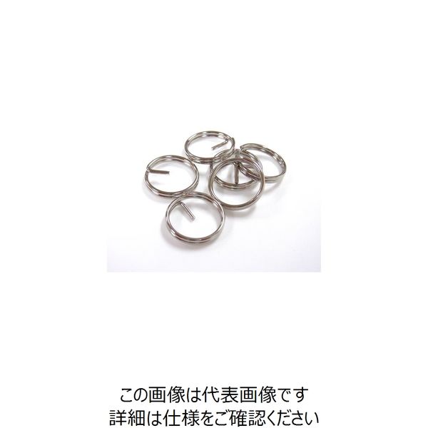 ニッサチェイン ニッケルGリング 0.8×8 (8個入) P-10112 1セット(40個:8個×5パック) 126-1448（直送品）