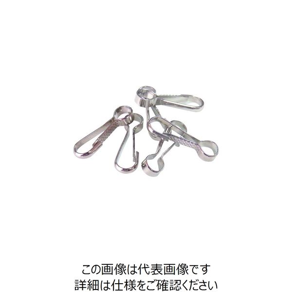 ニッサチェイン ニッケル甲丸スナップ (500個入) IKS-105 1箱(500個) 125-9782（直送品）