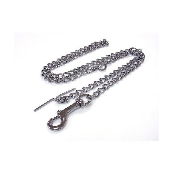 ニッサチェイン ビクター犬鎖1.8M D-IM40M-CR 1セット(5本) 227-4184（直送品）