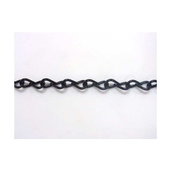 ニッサチェイン ファインカラーチェン 15m 黒 IJ17E-BK 1本 126-2970（直送品）