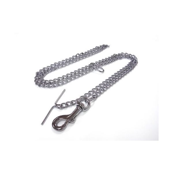 ニッサチェイン マンテル犬鎖1.5M D-IM25M-CR 1セット(10本) 227-4177（直送品）
