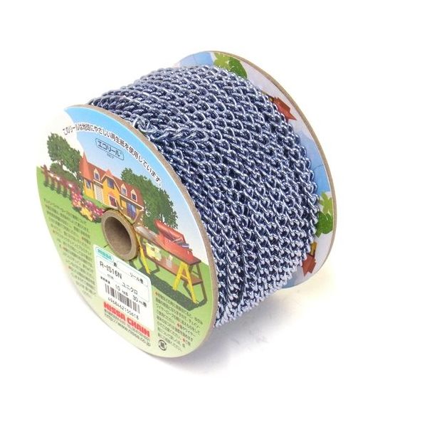 ニッサチェイン ユニクロ鉄Sマンテル 30m巻 R-IS16N-UC 1巻 127-5624（直送品）