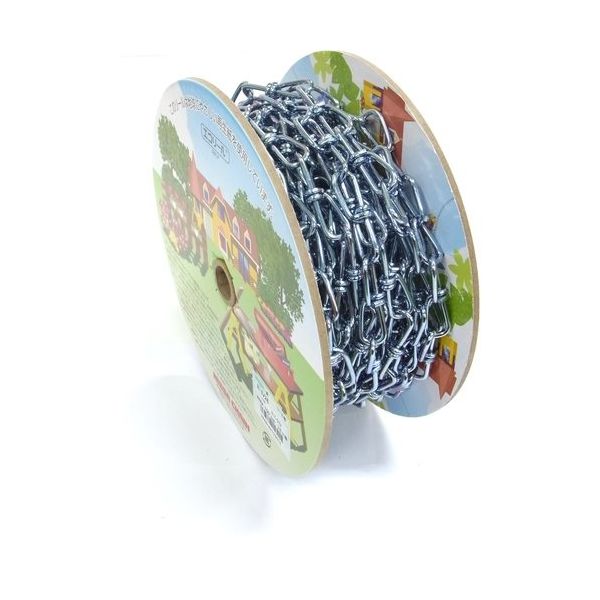 ニッサチェイン ユニクロ鉄ビクター 15m巻 R-IV26-UC 1巻(15m) 127-2481（直送品）