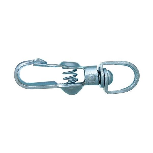 ニッサチェイン 鉄ucバネスナップ 64mm (10個入) ISS65 1箱(10個) 126-7719（直送品）