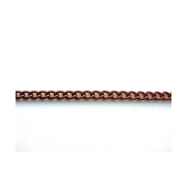 ニッサチェイン 鉄カラーマンテル 15m巻 茶 R-IS16NE-BR 1巻 128-0361（直送品）