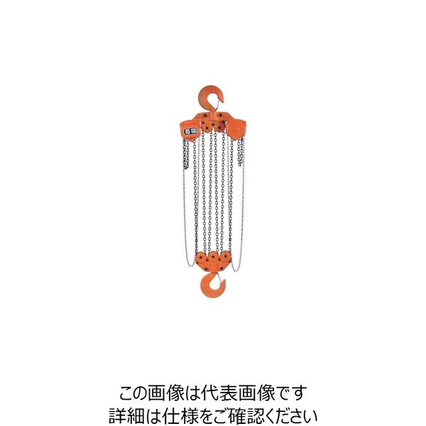 バイタル工業 バイタル チェンブロックVH5シリーズ 15t VH5-92 1台 851-5705（直送品）