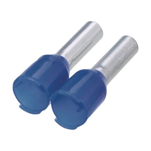 PANDUIT 絶縁付フェルール端子(SingleWire DIN規格) AWG14 ブルー 500本入 FSD80ー8ーD（直送品）