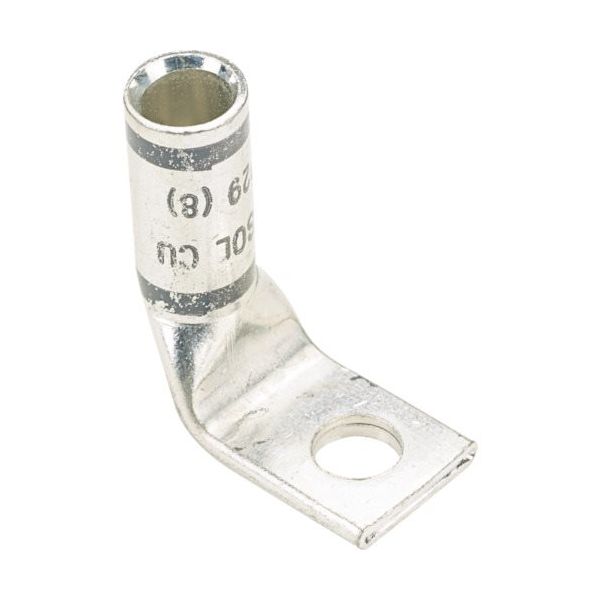 PANDUIT 銅製圧縮端子 標準バレル 1つ穴 90°Cアングル (50個入) LCA4-14F-L 1袋(50個)（直送品）