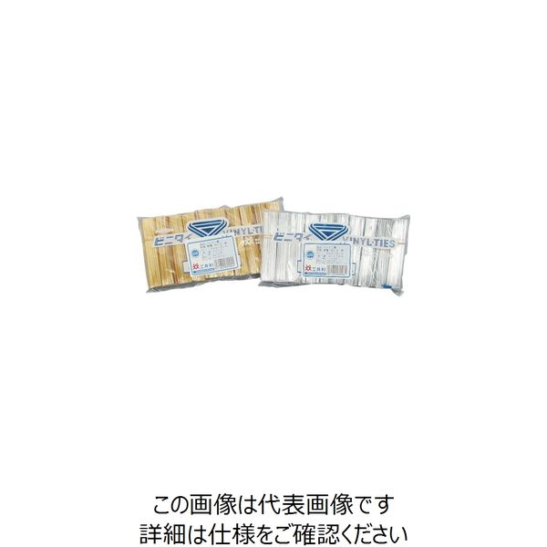 ビニタイ PETカット品 2層 金 4mm×15cm (1000本/袋) QH150-11TG 1セット(50000本:1000本×50袋)（直送品）