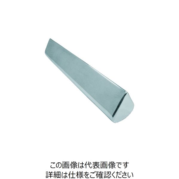 マグネットプラン 高磁力マグネットバー 三角R 1.2T(12000G) 底辺25高さ30×350 タップ穴無 MGPB-H350IT 1本（直送品）