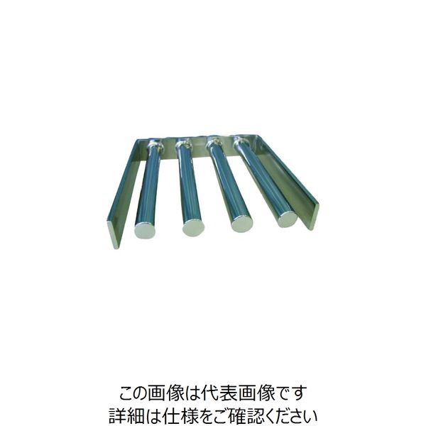 高磁力角形ユニットバー 耐熱120°C 1.0T(10000G) 200×200×50 マグネット4本組 MGPG-T2020-4 1台（直送品）