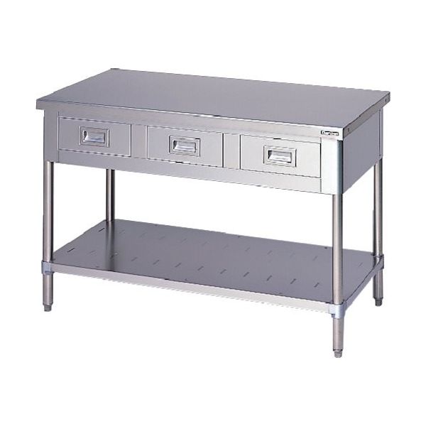 マルゼン 調理台 引出しスノコ板付 BWD156N 1台 136-2551（直送品）