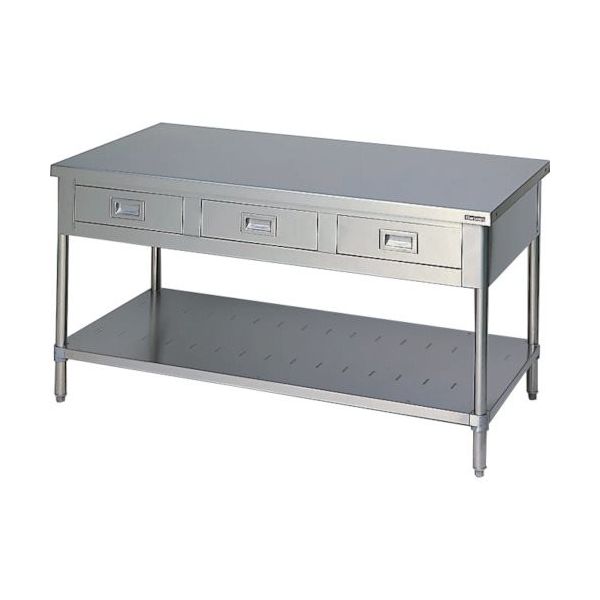 マルゼン 調理台 引出しスノコ板付 BWD157N 1台 136-2534（直送品）