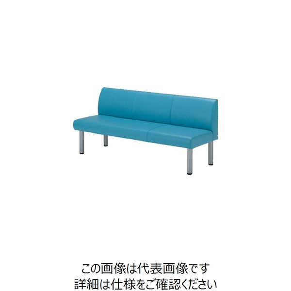 ミズノ ロビーチェア 3人用背付 ブラウン MWC-13AN-BR 1台 100-9410（直送品） 56,773円