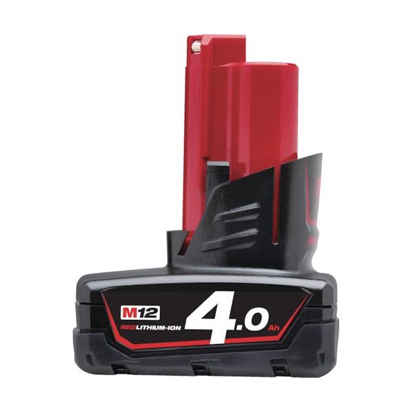 ミルウォーキーエレクトリックツール milwaukee M12 4.0AHバッテリー B4 JP 1個 255-3704（直送品）