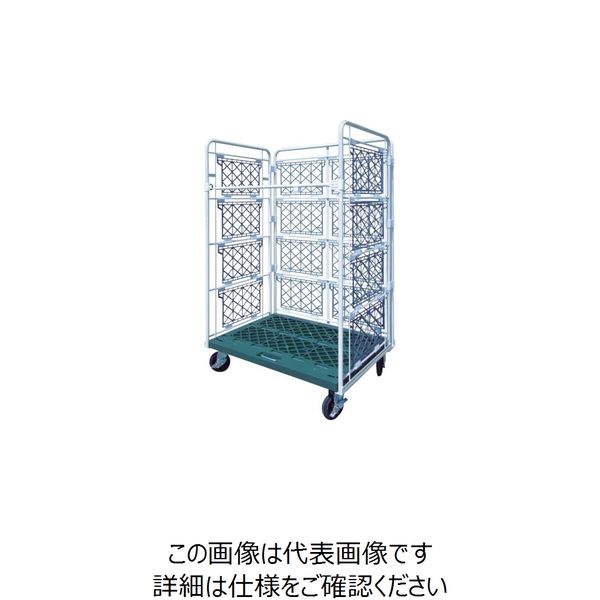 ヤマト・インダストリー ヤマト L型ロールコンビテナー （ジョイント樹脂製） R55 1台 466-2164（直送品）